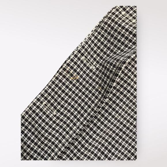 Honey‎ Punch NWOT Gingham Button-Up Short Mini Dress Size S Black White - Picture 9 of 9